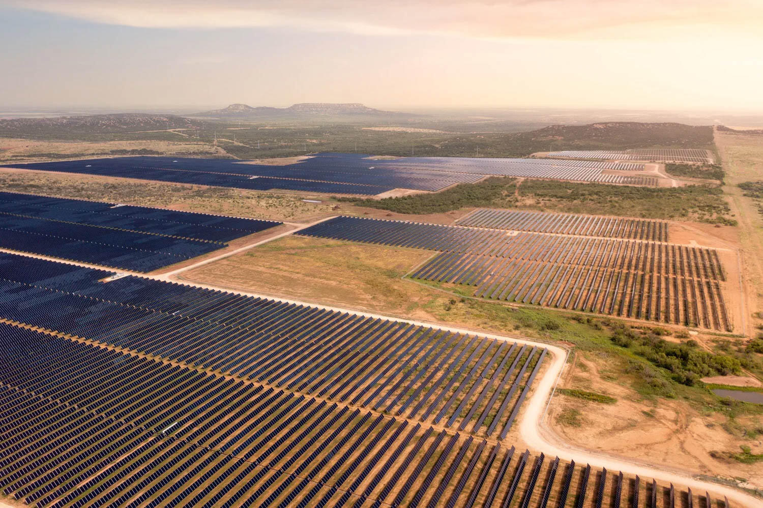 Intersect Power Solar Field in Texas